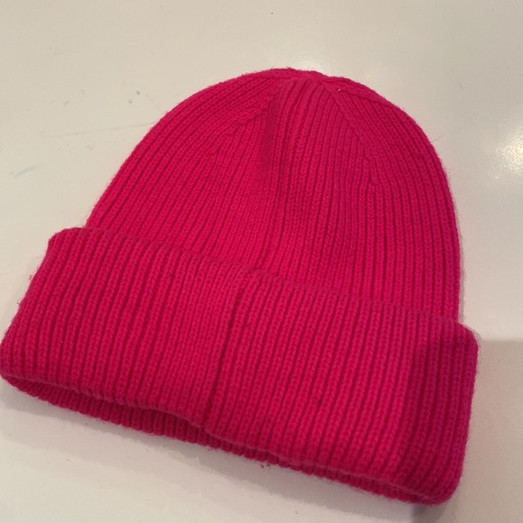 Neon Pink Winter Hat - Picture 4 of 6